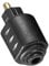 BestPlug câble Adaptateur Mini fiche Jack 3,5 mm Femelle, fiche opto optiques toslink Noir