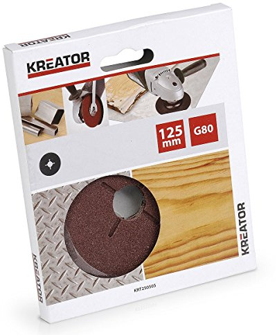 KREATOR KRT250504-5 uds. disco amoladora ø125 g60