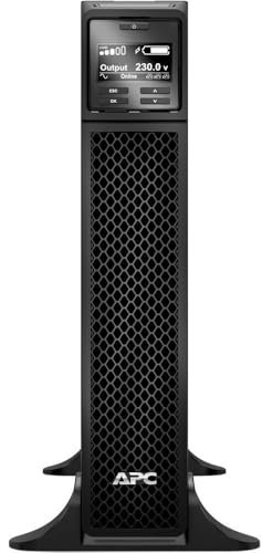 APC Smart-UPS SRT - SRT3000XLI - Unterbrechungsfreie Stromversorgung (USV) 3000VA - (8) IEC C13, (2) IEC C19, Multifunktionelle LCD-Status- und Steuerkonsole
