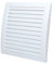 Bianco griglia di aerazione 350 mm x 350 mm, griglia di ventilazione 35,6 x 35,6 cm ow55