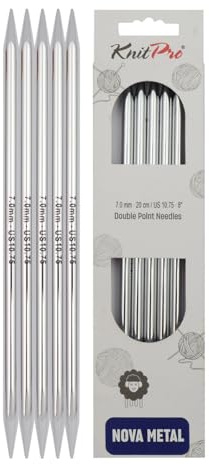 KnitPro Nova Double Pointed Needles 8 (20cm) | 7.00mm