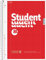10 Brunnen Collegeblöcke Student A4 Lineatur 28 kariert , 80 Blatt weiß