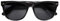 W WIDMANN MILANO Party Fashion 6729C - Brille mit dunklen Gläsern, schwarz, für mehrere Charaktere, Karneval, Mottoparty