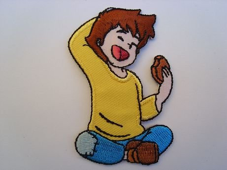 alles-meine.de GmbH Peter Heidi 4,7 cm * 7,1 cm Bügelbild Aufnäher Applikation Patch Aufbügler Aufbügelflicken