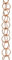 Monarch 23805 Pure Copper Ring Rain Chain, 8-1/2-Feet Length