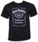 Jack Daniel's Whiskey Old No. 7 Tenessee Label Adult Black T-Shirt (XX-Large)