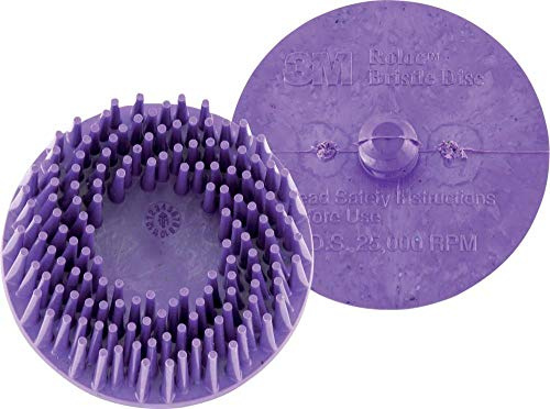 Bristle Disc ROLOC 50,8mm K120 (weiß) 3M