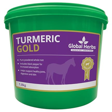 Global Herbs Turmeric Gold Equine Joint, Skin & Antioxidant Support Powder