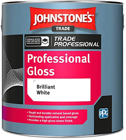 2.5LTR - JOHNSTONES Trade Professional Gloss Brilliant White