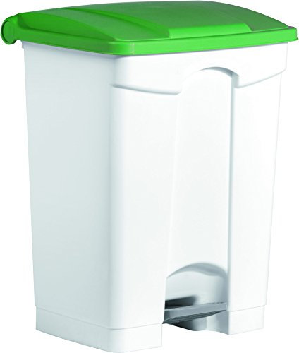 Helit H2402251 - Tret-Abfallbehälter the step 70L, grün