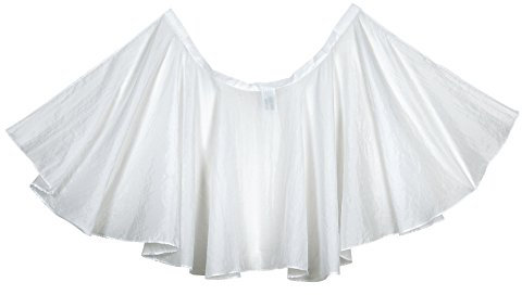 Comair 3040202 Frisierumhang Crash kurz, 85 x 85 cm, weiß