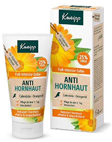 Kneipp Anti-Hornhaut-Salbe mit Calendula und Orangenöl, 25% Urea, 50ml