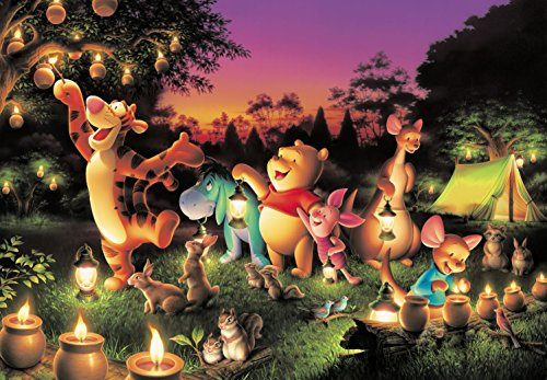 Disney Candle Party 1000pcs Forest D-1000-270 [Jigsaw Shiny] (Japan Import)