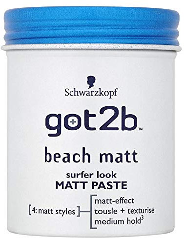 Schwarzkopf got2b Strand Matte Matt-Paste , 100 ml