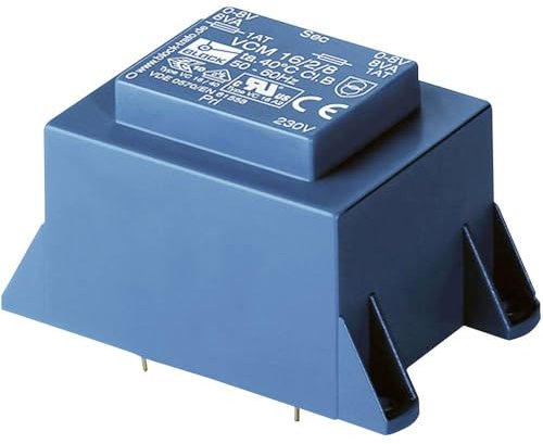 Block VCM 36/1/18 Transformator für Leiterplatten 1x230V 1x18V/AC 36VA 2A