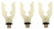 Rutenhalter Butt Grip 3er Pack selbstleuchtend
