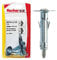 Fischer, Tasselli Metallici SBS 9/4 K con vite per il Fissaggio di Mobili, Mensole, Specchi su Cemento e Mattone Pieno