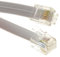 Placa RJ12 6p6c a RJ12 6p6c cable enchufe a conector RJ11 con 6 hilos 1 m [1 metro/1m]