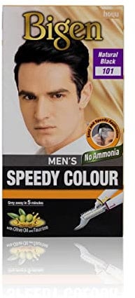 Bigen Speedy Color Haarfarbe für Herren, natürliches Schwarz