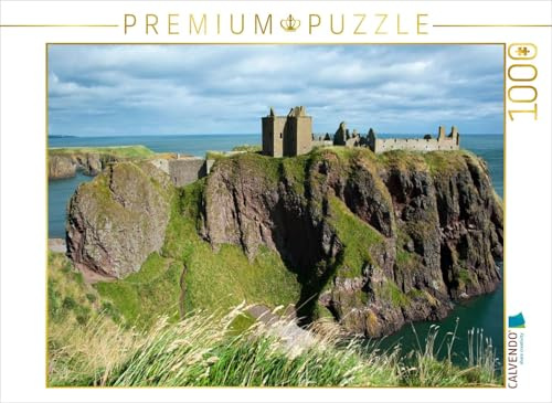 CALVENDO Puzzle Dunnottar Castle | 1000 Teile Lege-Größe 64 x 48 cm Foto-Puzzle für glückliche Stunden