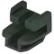 Bosch Gepäckträger Block Batterie Guide Rail Adapter for 4 mm Rack (E-Bike Power Pack) Netzteil Führungsschiene, schwarz, One Size