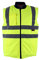 Blackrock Hi Vis Body Warmer Yellow/Navy Reversible Padded Gilet, Quilt Lined, Warm Work Body Warmer for Men and Women, Equestrian Hi Vis Reflective Gilet Security Safety Wear - Size Medium