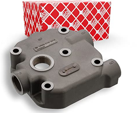 febi bilstein 14668 Zylinderkopf für Luftpresser, ohne Lamellenventil, 1 Stück
