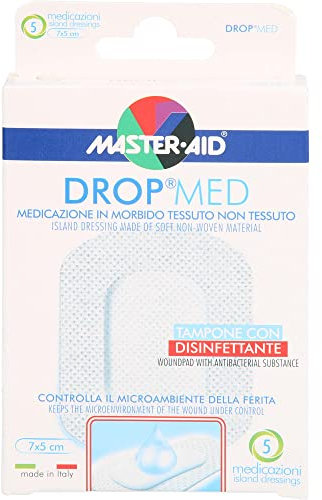 DROP med 5x7 cm Wundverband steril Master Aid 5 St