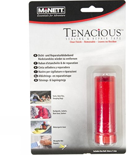 Tenacious Clean Tape, 3 in. X 20 in., Dark Brown Earth