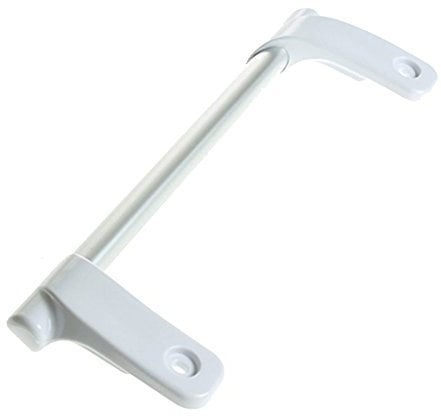 Refrigerator White Door Handle Compatible with Ariston Fridge Freezers