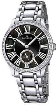 Candino Damen Analog Quarz Uhr mit Edelstahl Armband C4595/3
