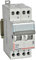 Interrupteur-inverseur modulaire double va-et-vient à point milieu 250V~ - 2 modules