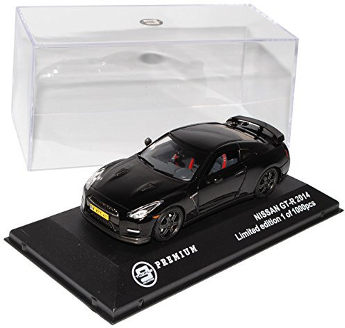 Ixo Nisan Skyline GT-R R35 Coupe Schwarz Ab 2008 limitiert 1 von 1000 Triple 9 1/43 Modell Auto