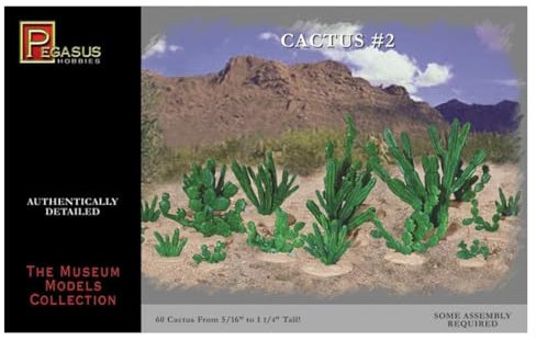 Pegasus pg6508 – Petites Cactus Plastique modèle Kit, 8–32 mm