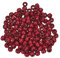 Efco 1401028 12 mm 30 Perles en Bois Trou, Rouge foncé