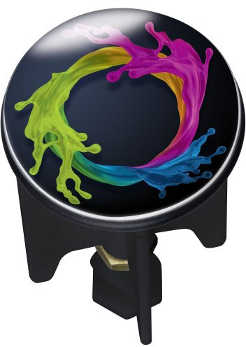 WENKO 21243100 Abfluss-Stopfen Pluggy Water Curl
