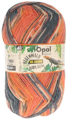 Opale Forêt Tropicale x 6 prises couleur 8570 – Ouganda de Timmi – 150 g/env. 420 M