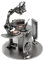 STEEMO Schraubenmännchen DJ Diskjockey Turntable Geschenk Figur Metall-Deko, Stahl, grau 12x12x16 cm