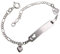 Silberketten Store Baby- & Kinder ID Armband mit Herz & Anhängern inkl. Gravur & Geschenksäckchen I aus 925 Silber gefertigt I nickelfrei für Allergiker geeignet I 10 Schriftarten I 14 cm
