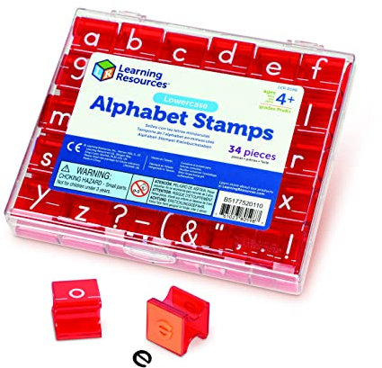 Learning Resources Alphabet-Stempel Kleinbuchstaben