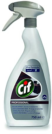 CIF Pro Formula Wood Polish, professional formulation, protects surfaces, leaves lasting shine, 750 mL