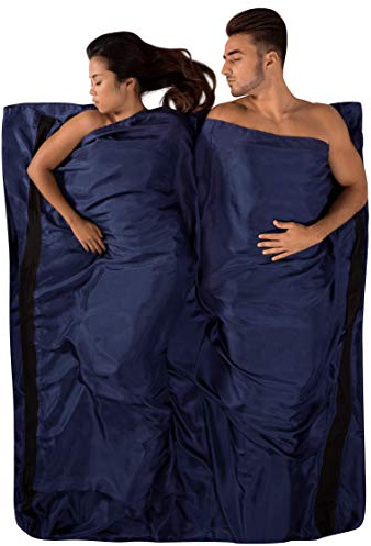 Sea to Summit - Sleeping Bag with Elastic Silk Lining, Mummy Type, Equipped with Hood