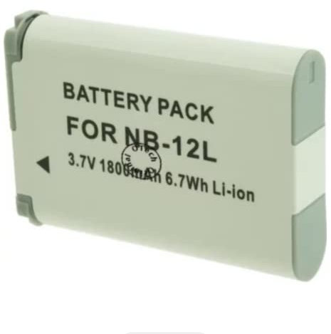 Canon NB-12L Rechargeable Battery Pack for Legria Mini X Powershot N100 G1X MK II