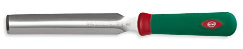 Sanelli Premana Professional Coltello Cannula per Disosso Prosciutti, Acciaio Inossidabile, Verde/Rosso, 32.5x2.5x3.0 cm