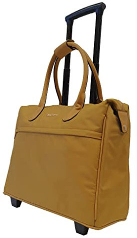 Bowatex Universale Damen Laptoptasche Trolley Ocker Gelb Tasche Aktentasche