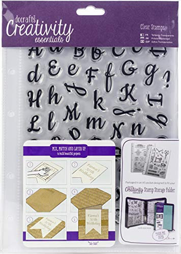 Papermania DCE 907136 Gummistempel, farblos, A5