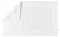 RHOMTUFT Baumwoll-Badteppich 70x130cm Weiss