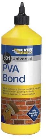 Everbuild 501 Universal PVA Bond – General Purpose Bonding Agent – 1 Litre