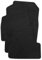 Volvo – S70/V70/C70 Convertible Schnitt 1997 – 2006 4-teiliges Qualitäts-Teppich Auto aus Velours – Schwarz