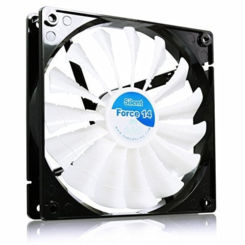 AABCOOLING Silent Force Fan 14 - Un Silencioso y Muy Efectivo Ventilador 140mm, Fan PC, Cooler 12V, Ventilador 14cm, Ventilador Externo Portatil, 100 m3/h, 600 RPM 8,6 dB (A)